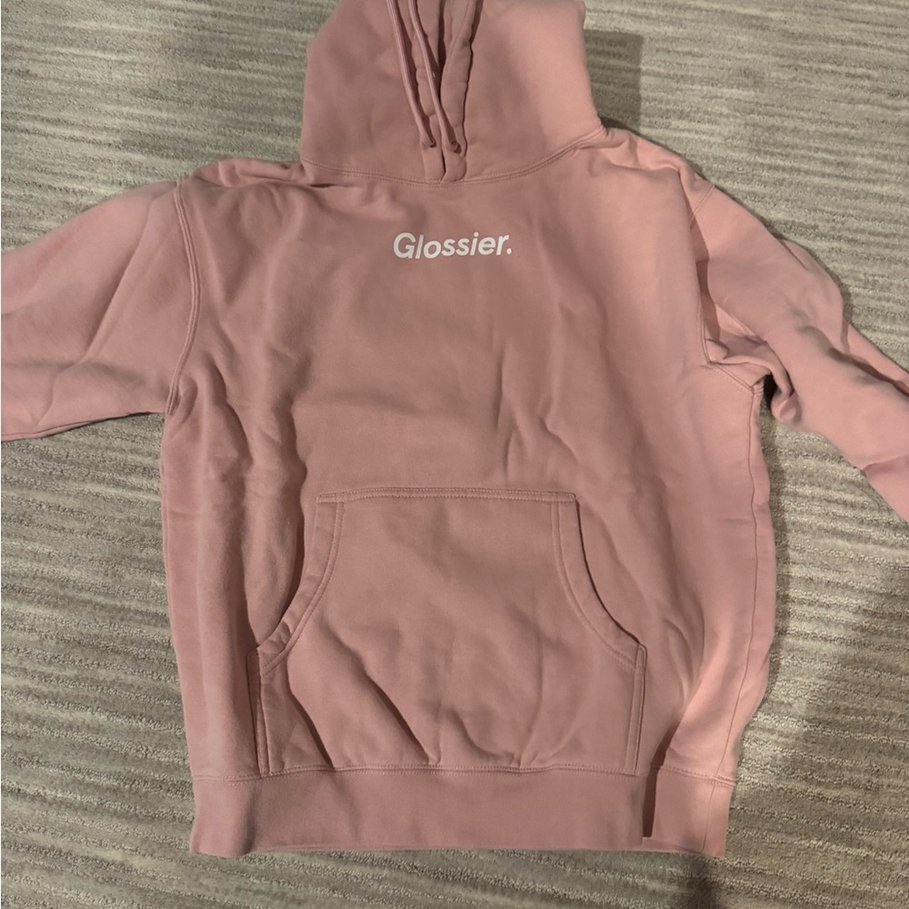 Glossier Soft Pink Sweatshirt